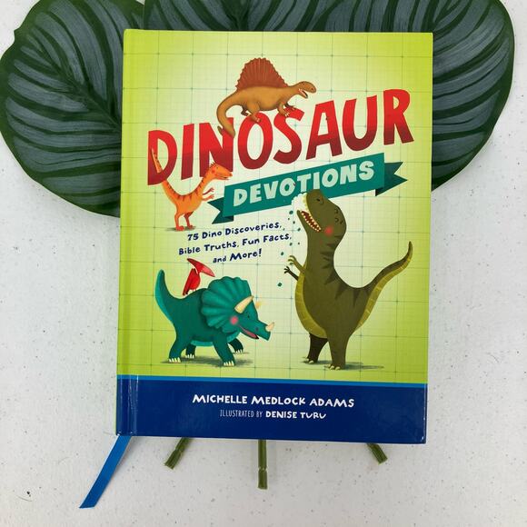 Dinosaur Devotion Michelle Medlock Adams Religion Christian Youth Hardcover Book - Picture 1 of 9